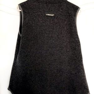 Head grey fleece vest
